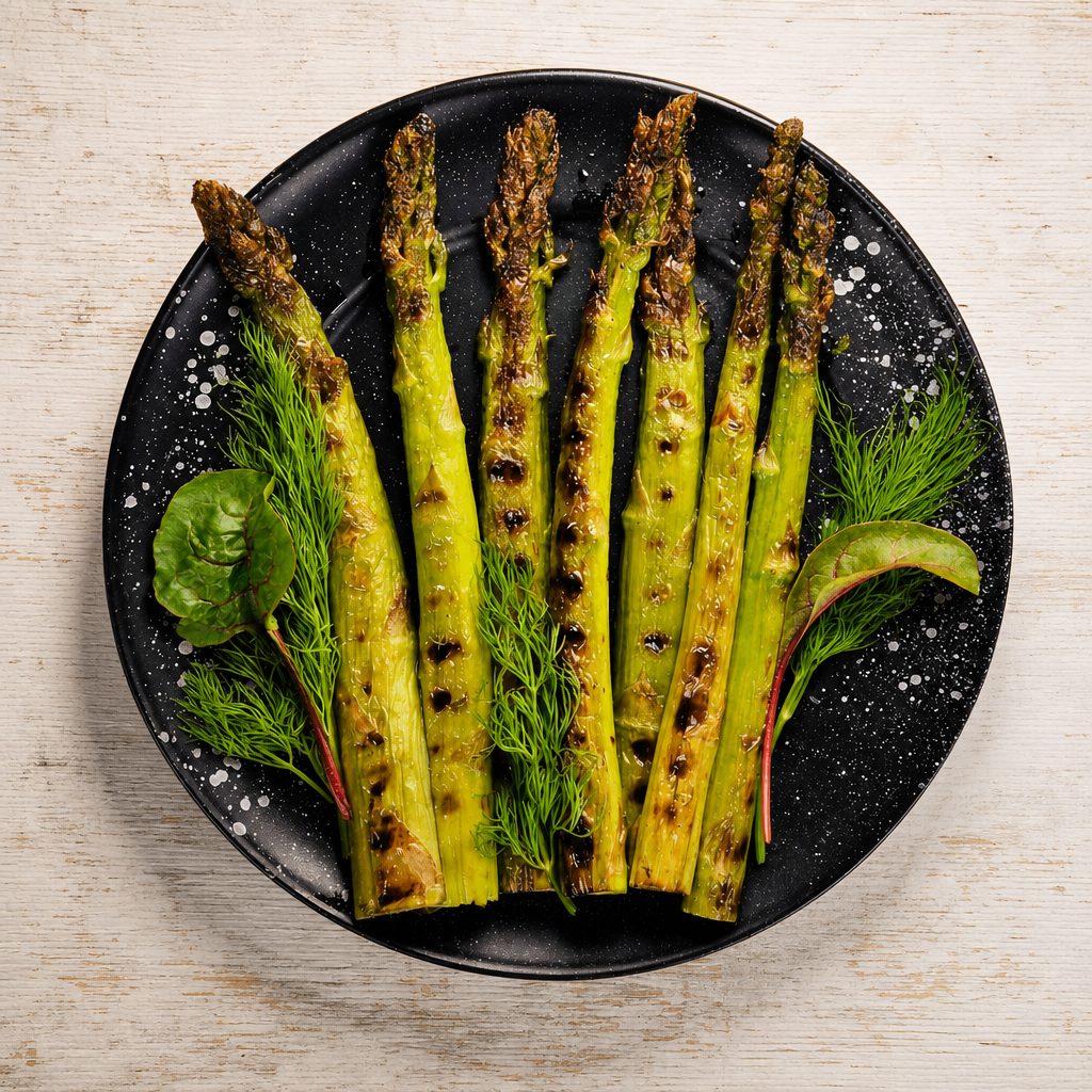 Grilled Asparagus.