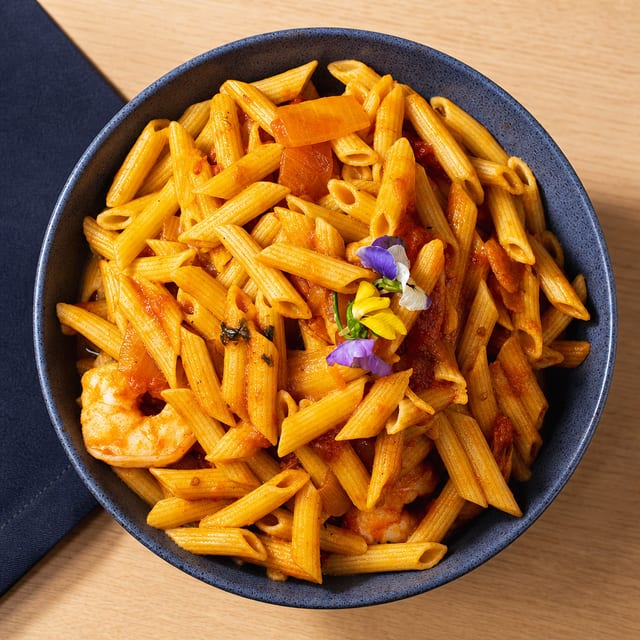 Penne pasta.