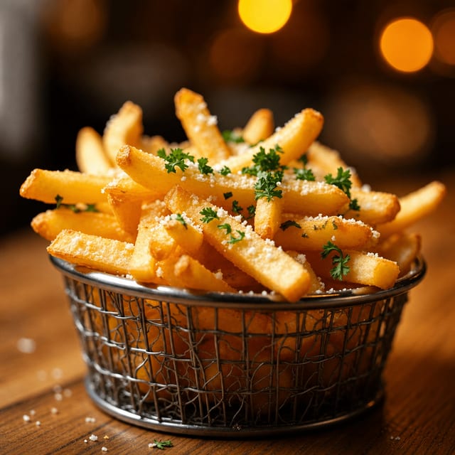 Truffle Scented Fries.