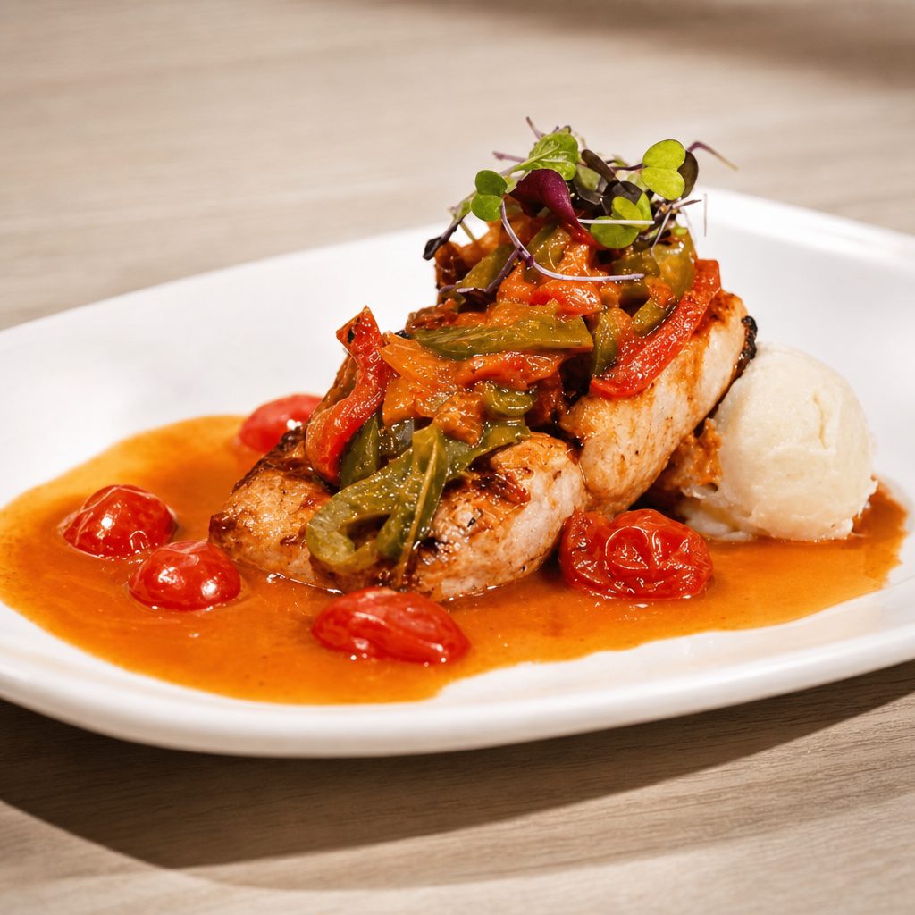 Salmon Plate.