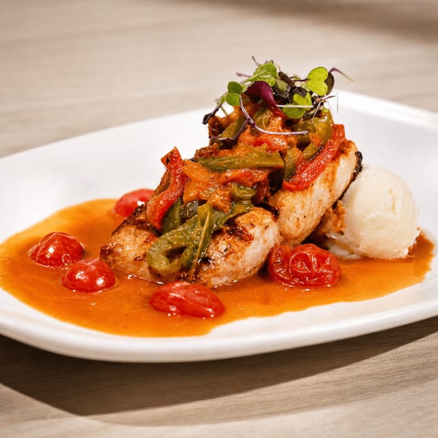 Salmon Plate.
