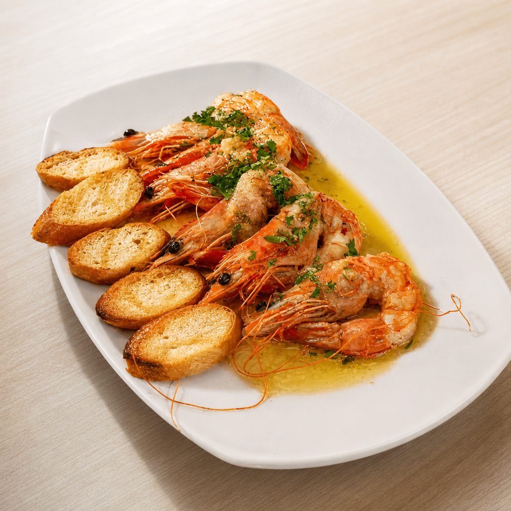 Gambas Al Ajillo.