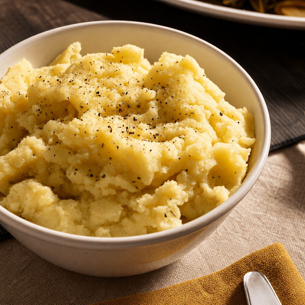 Garlic Mashed Potatoes.