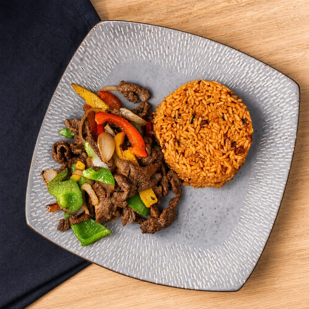 Top round steak.