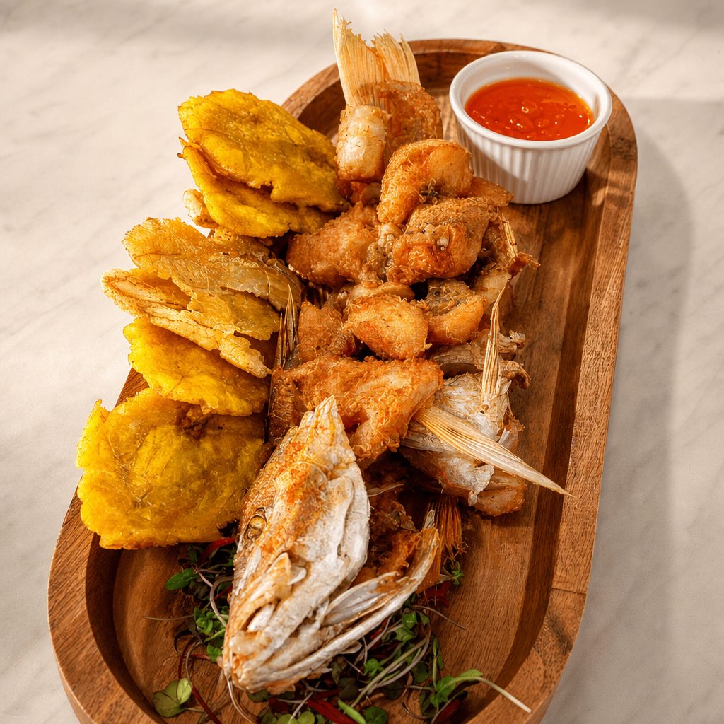 Pargo Frito Plate (Boca Chica).